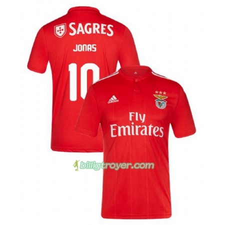 Billige Fotballdrakter Benfica Jonas 10 Hjemmedraktsett 2018/19 Kortermet